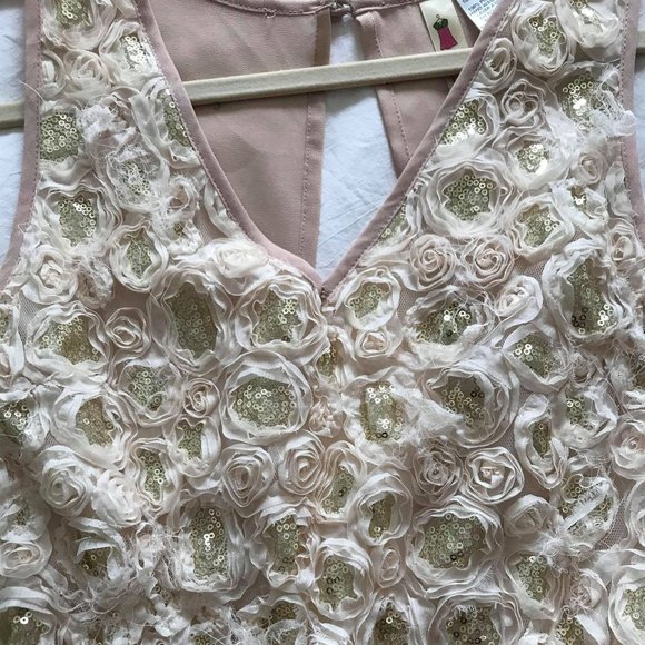 Flower mini dress - Picture 2 of 4